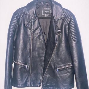 Leather Forever 21 jacket